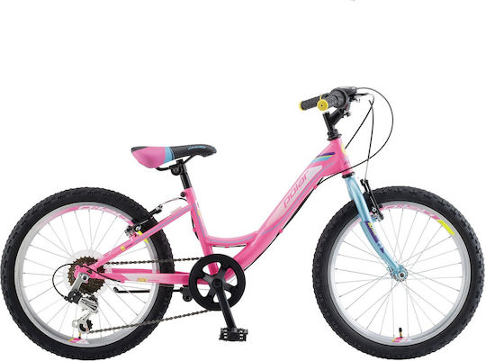 Polar 20" Παιδικό Mountain Bike με Σκελετό Αλουμινίου (2025) Ροζ