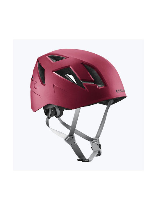 Edelrid Unisex Climbing Helmet Red