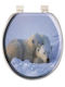 SteweHome Toilet Seat Plastic White