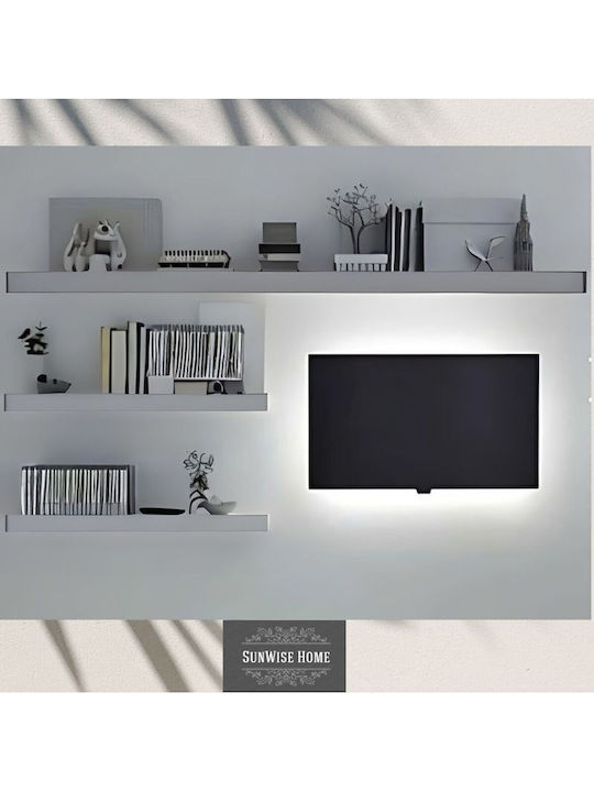 Bibliotecă Living Albă M50xB