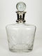 Glass Decanter for Serving with Stopper White