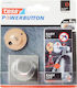 Tesa Hanger with Sticker Inox Grey
