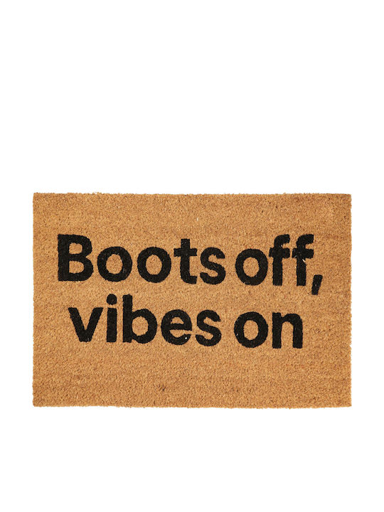 MRShome Doormat Boots Off Vibes On 40x60cm
