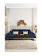 SteweHome Three-Seater Sofa Throw 180x315cm 100% Recycled Cotton