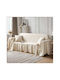 SteweHome Armchair Throw 170x220cm Ecru