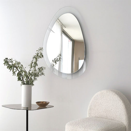 SteweHome STE-001818-P1818 Καθρέπτης από Ανοξείδωτο Ατσάλι 50x76cm Διάφανος