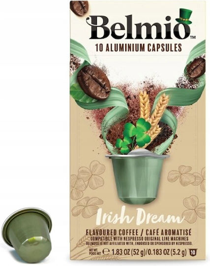 Nespresso Kompatible Belmio Irish Dream Kaffee- und Getränkekapseln 10 Stück