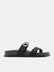 Sandale Casual Damă Flatforme Negre