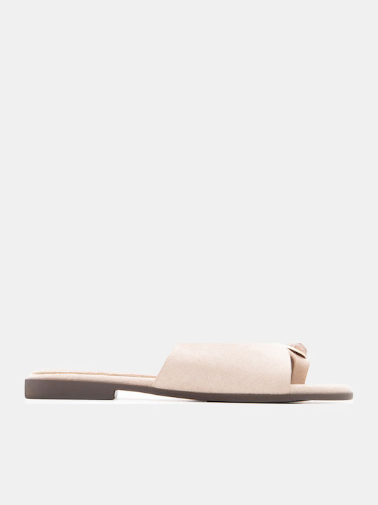 Luigi Women's Flat Sandals Beige