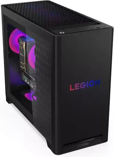 Lenovo Legion T5 30AGB10 Гейминг Настолен Компютър Ryzen 9-7950X3D 32GB DDR5 500GB SSD GeForce RTX 5070 Windows 11 Pro