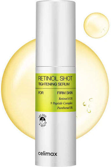 Celimax Vita A Retinol Shot Tightening Serum Antirid Pentru Față cu Retinol și Peptide pentru Tonifiere 30ml