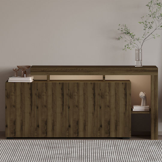 Μπουφές Ξύλινος Μπρούτζινο 170x35x80cm Μπουφές Ξύλινος Μπρούτζινο 170x35x80cm