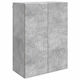vidaXL Dulap De Baie 66x34.5x90cm Gri