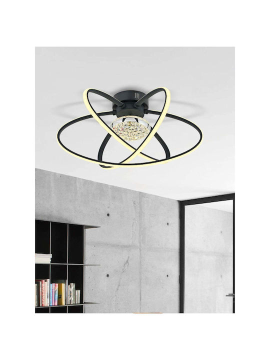 SteweHome Plafonieră de Tavan 50cm Multicoloră cu LED Integrat