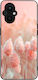 Sonique Pink Silicone Back Cover (Oppo Reno7 Lite)