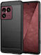 Techsuit Silikon Rückseite Hülle Grau Für Xperia 1