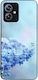 Sonique Blue Silicone Back Cover (Moto G54)