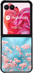 Sonique Umschlag Rückseite Silikon für Razr 50 ...