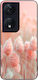 Sonique Silicone Pink Back Cover (Honor 90 Smart)