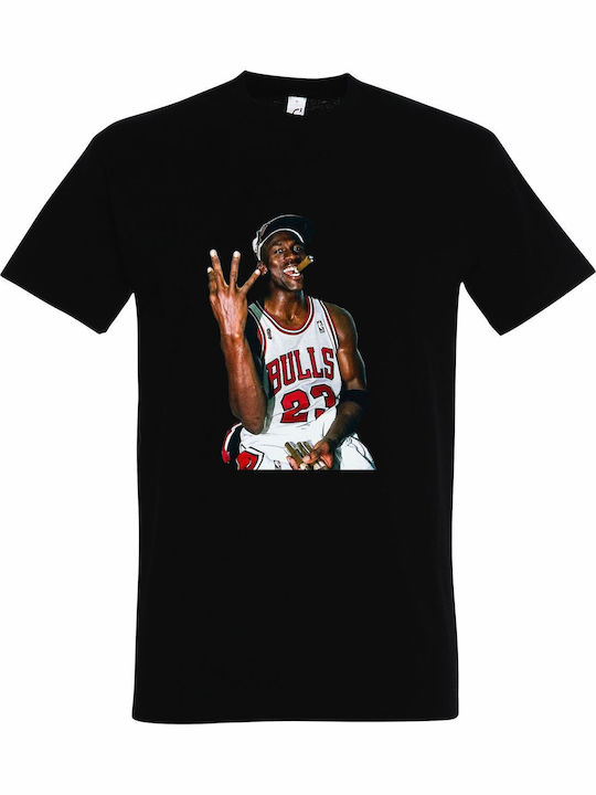 T-shirt Унисекс Michael Jordan Cigar Poster Bas...