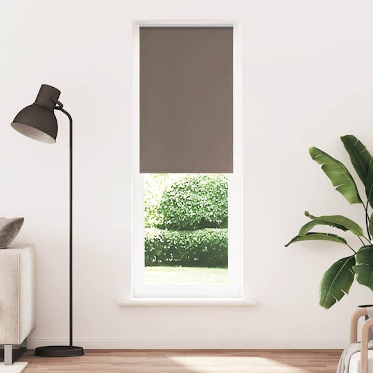 vidaXL Ρόλερ Σκίασης Ολικής Συσκότισης Καφέ Π65xΥ210εκ. 4011043