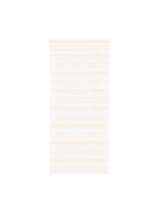 vidaXL Roller Blinds Partial Blackout Beige W115xH200cm 4014680