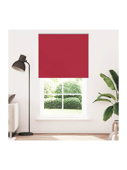vidaXL Roller Blinds Total Blackout Red W135xH210cm 4011837