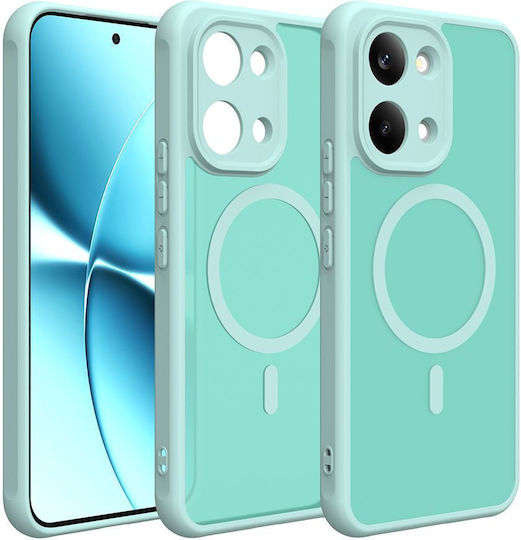Techsuit Halofrost II Umschlag Rückseite Kunststoff Grün (Poco X8 Pro Max)