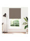 vidaXL Roller Blinds Total Blackout Brown W135xH210cm 4011057
