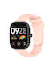 Λουράκι Σιλικόνης Εσωτερικό Κούμπωμα Redmi Watch 6 Pink