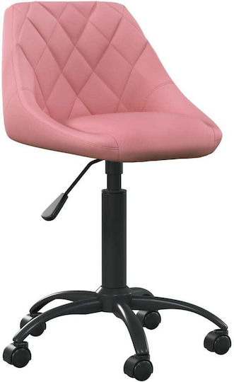 vidaXL Scaun De Birou Roz