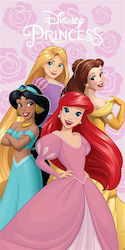 Disney Home Princess Quick Dry Kids' Beach Towel 70x140 Pastel Lilac 100% Microfiber Disney Home Princess Quick Dry Kids' Beach Towel 70x140 Pastel Lilac 100% Microfiber