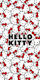 Hallo Kitty Rote Schleifen Kinder-Strandtuch 70x140cm