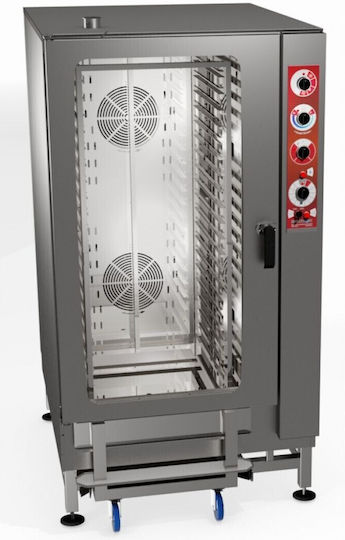 Aninox Трифазен Електрически Фурна с Атмо 72kW FBA-20-G/N-2/1-E-A