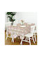 SteweHome Stain Resistant Waterproof Tablecloth 160x160cm
