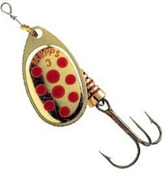 Mepps Aglia Decore Red Dots Momeli Artificiale Fluture Nr 2 Aurie
