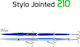 Jack Fin Stylo Jointed 210 Momeli Artificiale Peștișor (Minnow) Nr6 27gr 02