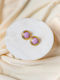 Georgina Trikogia Lilac Stud Earrings