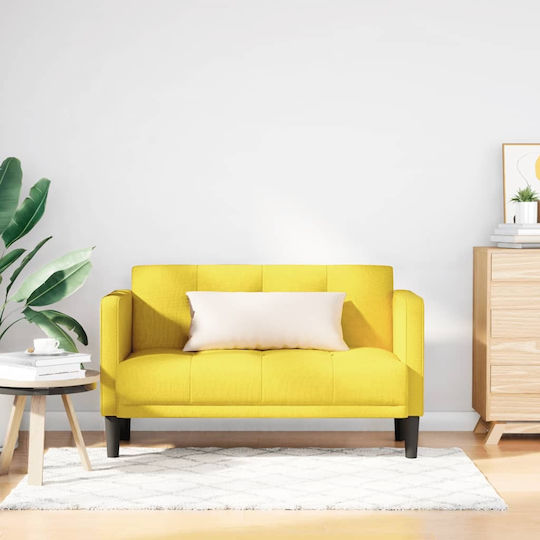 Canapea Cu Două Locuri Galbenă 111x67x74.5cm