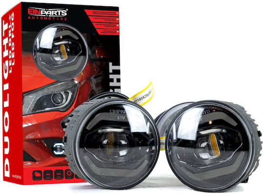 Einparts Drl Duolight Nissan Dl41 2-în-1 Funcție Faruri Antipană