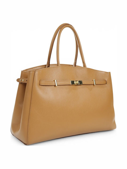 Passaggio Leather Δερμάτινη Γυναικεία Τσάντα Ώμ...