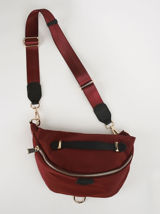 Crossbody Handtasche Burgundisch Größe One Size