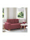 Doppelsitzer Sofa Rot 180x77x82cm
