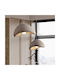 Agora Lighting Verstellbare Deckenleuchte Grau mit Lampenbirnensockel E27 40cm