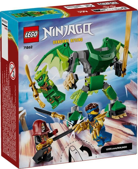 LEGO Ninjago Lloyd Dragon Robot Bătălie Pentru 6+ Ani 81 Bucăți