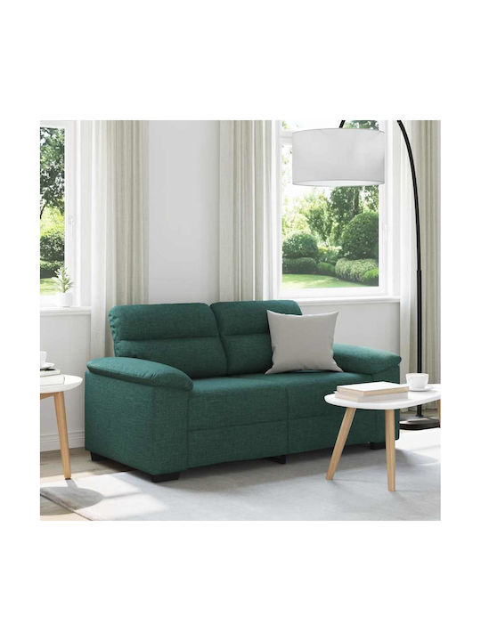 Doppelsitzer Sofa Dunkles Grün 160x81x84cm