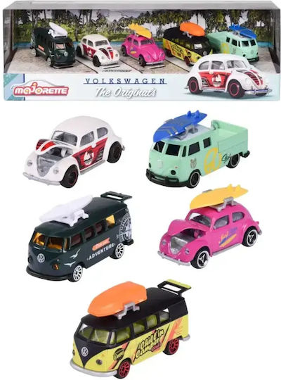 Set Cadou 5 Cuțite Mașină Volkswagen Originals 1:64 Majorette