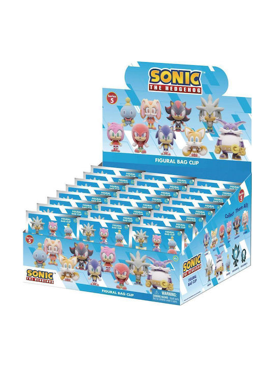 Sonic Series 5 Flocked 3D Schaum Bag Schlüsselanhänger 1 Zufallsauswahl