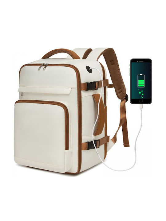 Miss Lulu Backpack Μπεζ
