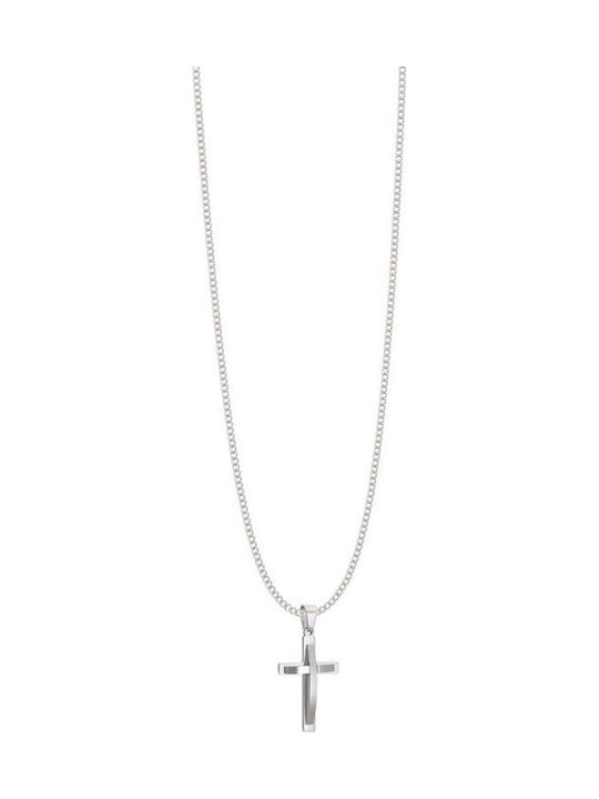Visetti Stahlkreuz mit Kette